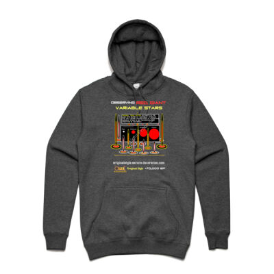 Observing Red Giant Stars (Mixed Colors) Unisex - AS Colour | Stencil Hood Thumbnail