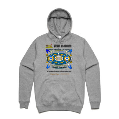 Ancient Astronomers (Light/White Colors) AS Colour | Stencil Hood (Unisex) Thumbnail