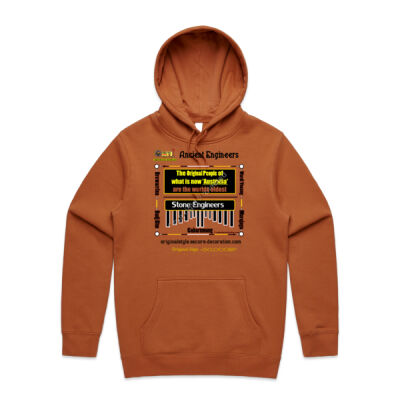 Ancient Engineers (White/Light Colors) AS Colour | Stencil Hood (Unisex) Thumbnail