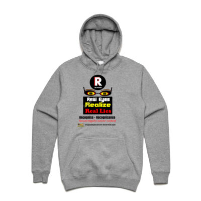 Real Eyes (White/Light Colors) - AS Colour | Stencil Hood (Unisex) Thumbnail